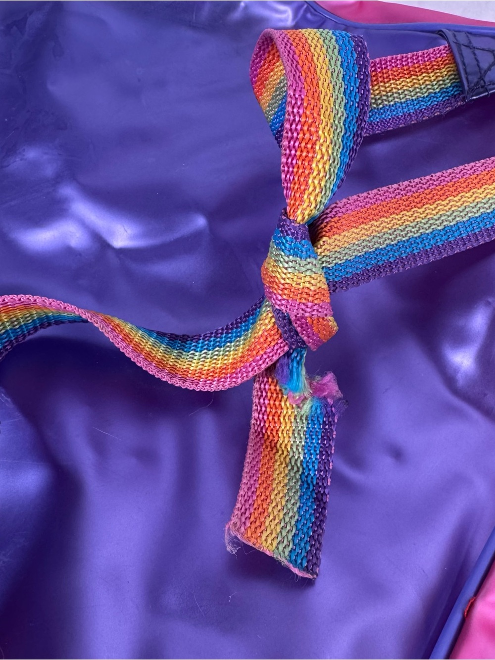 Vintage Lisa Frank Backpack Golden Retriever 90's Y2K DAMAGED Read - Picture 16 of 16